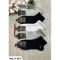 Мужские носки Качество супер Хлопок.Сетка Размер 41-47 В упаковке 10 пар цвета разные
